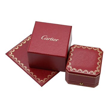 カルティエ Cartier ミニラブリング B4085100 ホワイトゴールド K18WG #48 リング 指輪 LOVE Ring Au750 18K 18金 WG スモールモデル 8号