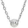 カルティエ Cartier ダムール SM B7215900 ホワイトゴールド K18WG ダイヤモンド ネックレス ダイヤモンド Au750 18K 18金 WG
