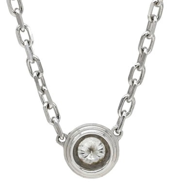 カルティエ Cartier ダムール SM B7215900 ホワイトゴールド K18WG ダイヤモンド ネックレス ダイヤモンド Au750 18K 18金 WG