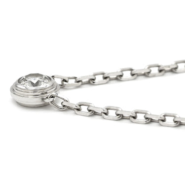 カルティエ Cartier ダムール SM B7215900 ホワイトゴールド K18WG ダイヤモンド ネックレス ダイヤモンド Au750 18K 18金 WG