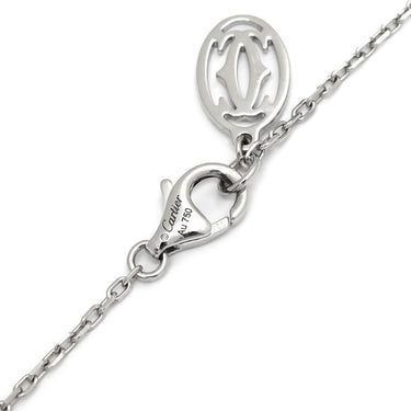 カルティエ Cartier ダムール SM B7215900 ホワイトゴールド K18WG ダイヤモンド ネックレス ダイヤモンド Au750 18K 18金 WG