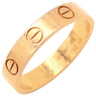 カルティエ Cartier ミニラブリング B4085200 ピンクゴールド K18PG #49(JP9) リング 指輪 スモールモデル LOVE Ring 18K 750PG 8.5号