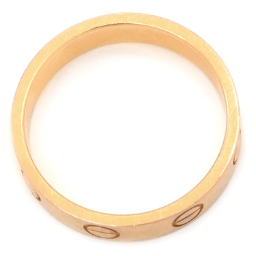 カルティエ Cartier ミニラブリング B4085200 ピンクゴールド K18PG #49(JP9) リング 指輪 スモールモデル LOVE Ring 18K 750PG 8.5号