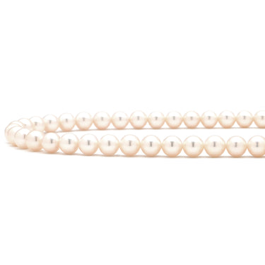 タサキ TASAKI パール 6.8-7.3mm パールホワイト×シルバー シルバー パール ネックレス TASAKI silver 真珠 ラウンドシェイプ