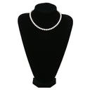 タサキ TASAKI パール 6.8-7.3mm パールホワイト×シルバー シルバー パール ネックレス TASAKI silver 真珠 ラウンドシェイプ