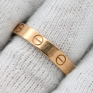 カルティエ Cartier ミニラブリング B4085200 ピンクゴールド K18PG #57(JP17) リング 指輪 スモールモデル LOVE Ring 18K 750PG 16.5号