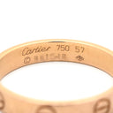 カルティエ Cartier ミニラブリング B4085200 ピンクゴールド K18PG #57(JP17) リング 指輪 スモールモデル LOVE Ring 18K 750PG 16.5号