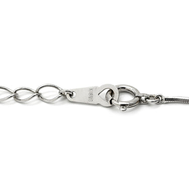 タサキ TASAKI ダイヤ バートップ ペンダント ホワイトゴールド K18WG ダイヤモンド ネックレス TASAKI Au750 18K 18金 WG 9石 9P