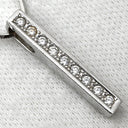 タサキ TASAKI ダイヤ バートップ ペンダント ホワイトゴールド K18WG ダイヤモンド ネックレス TASAKI Au750 18K 18金 WG 9石 9P