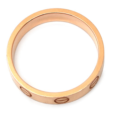 カルティエ Cartier ミニラブリング B4085200 ピンクゴールド K18PG #51(JP11) リング 指輪 スモールモデル LOVE Ring 18K 750PG 10.5号