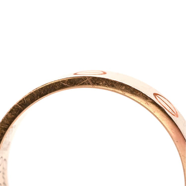 カルティエ Cartier ミニラブリング B4085200 ピンクゴールド K18PG #51(JP11) リング 指輪 スモールモデル LOVE Ring 18K 750PG 10.5号