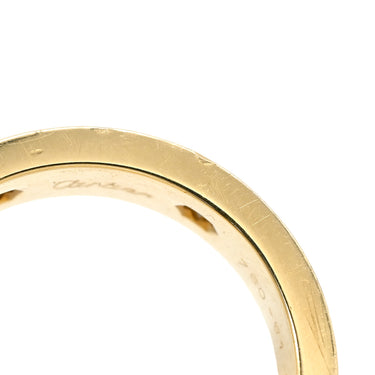 カルティエ Cartier ラブリング フルダイヤ イエローゴールド K18YG ダイヤモンド #51(JP11) リング 指輪 LOVE Ring 750YG 6Pダイヤモンド 11号