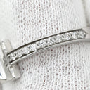 ティファニー Tiffany & Co T ワン ナロー ダイヤモンド ホワイトゴールド K18WG ダイヤモンド リング 指輪 T&Co. Au750 18K 18金 WG 8.5号