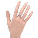 ティファニー Tiffany & Co T ワン ナロー ダイヤモンド ホワイトゴールド K18WG ダイヤモンド リング 指輪 T&Co. Au750 18K 18金 WG 8.5号