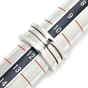 ブルガリ BVLGARI ビーゼロワン B-zero1 3バンドリング 323533 ホワイトゴールド K18WG #52(JP12) リング 指輪 750 18金 WG 11号