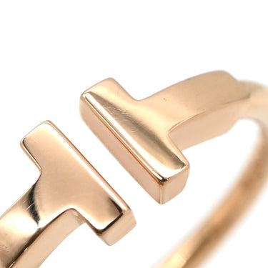 ティファニー Tiffany & Co T ワイヤー 60147375 ローズゴールド K18PG リング 指輪 T&Co. K18PG Au750 18K 18金 ローズゴールド 12.5号