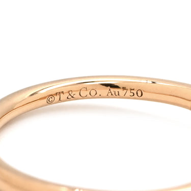 ティファニー Tiffany & Co T ワイヤー 60147375 ローズゴールド K18PG リング 指輪 T&Co. K18PG Au750 18K 18金 ローズゴールド 12.5号
