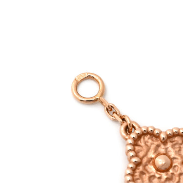 ヴァンクリーフアーペル Van Cleef & Arpels スウィート アルハンブラ 6モチーフ VCARO8DD00 ローズゴールド K18PG ブレスレット ピンクゴールド 750PG 18K