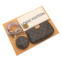 ルイヴィトン LOUIS VUITTON ミュルティ ポシェット アクセソワール M44840 ローズクレール モノグラムキャンバス ショルダーバッグ ゴールド金具