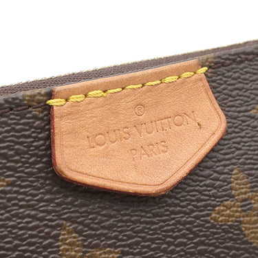 ルイヴィトン LOUIS VUITTON ミュルティ ポシェット アクセソワール M44840 ローズクレール モノグラムキャンバス ショルダーバッグ ゴールド金具