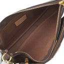ルイヴィトン LOUIS VUITTON ミュルティ ポシェット アクセソワール M44840 ローズクレール モノグラムキャンバス ショルダーバッグ ゴールド金具