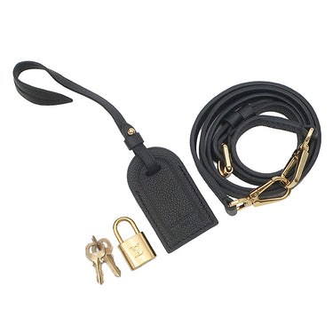 ルイヴィトン LOUIS VUITTON グランパレMM M45842 ブラック×ベージュ レザー バイカラー モノグラムアンプラントレザー 2WAYバッグ ゴールド金具 ハンドバッグ ショルダー
