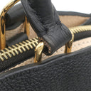 ルイヴィトン LOUIS VUITTON グランパレMM M45842 ブラック×ベージュ レザー バイカラー モノグラムアンプラントレザー 2WAYバッグ ゴールド金具 ハンドバッグ ショルダー