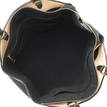 ルイヴィトン LOUIS VUITTON グランパレMM M45842 ブラック×ベージュ レザー バイカラー モノグラムアンプラントレザー 2WAYバッグ ゴールド金具 ハンドバッグ ショルダー