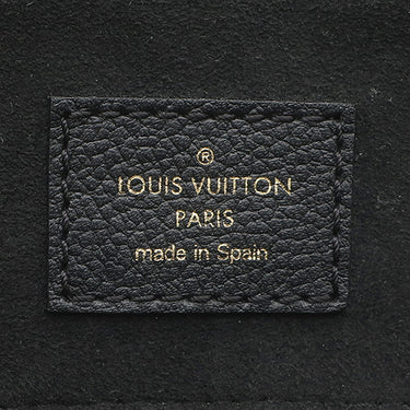 ルイヴィトン LOUIS VUITTON グランパレMM M45842 ブラック×ベージュ レザー バイカラー モノグラムアンプラントレザー 2WAYバッグ ゴールド金具 ハンドバッグ ショルダー