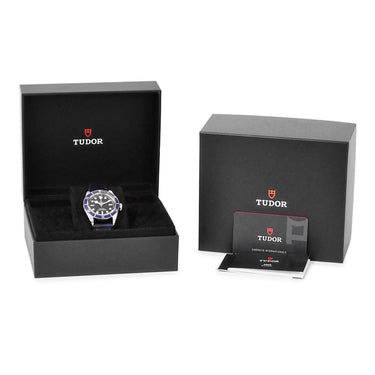 腕時計 チュードル TUDOR ヘリテージ ブラックベイ 79230B ランダム番 自動巻き メンズ 未使用 ランダム番 黒 青 逆回転防止ベゼル チューダー