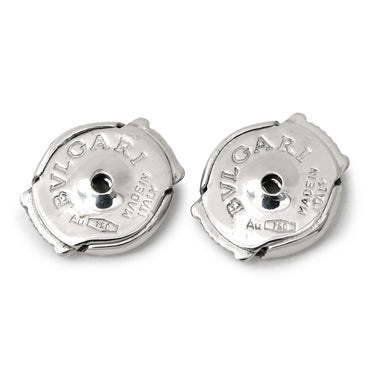 ブルガリ BVLGARI ブルガリブルガリ ダイヤピアス ホワイトゴールド K18WG ダイヤモンド ピアス 18K 750 18金