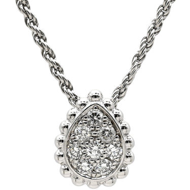 ブシュロン BOUCHERON セルパンボエム エクストラスモール ペンダント JPN00612 ホワイトゴールド K18WG ダイヤモンド ネックレス 18K 750 8P ダイヤ