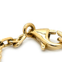 ヴァンクリーフアーペル Van Cleef & Arpels ヴィンテージアルハンブラ 5モチーフ VCARA41800 パールホワイト×イエローゴールド K18YG マザーオブ パール ブレスレット 白 750 18K YG シェル