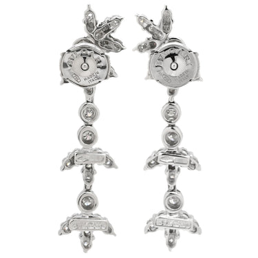 ブルガリ BVLGARI ダイヤモンド ドロップピアス ホワイトゴールド K18WG ダイヤモンド ピアス 18K 750 18金