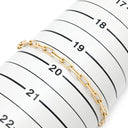 カルティエ Cartier サントス ドゥ カルティエ スモールモデル B6090300 イエローゴールド K18YG ブレスレット 750 18K 18金 チェーンブレス 30コマ