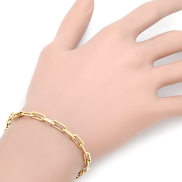 カルティエ Cartier サントス ドゥ カルティエ スモールモデル B6090300 イエローゴールド K18YG ブレスレット 750 18K 18金 チェーンブレス 30コマ