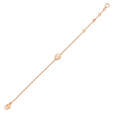 ブシュロン BOUCHERON セルパンボエム エクストラスモール JBT00806 ピンクゴールド K18PG ダイヤモンド ブレスレット ダイヤ 8P 8石 XS 18K 750 PG