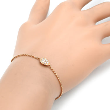 ブシュロン BOUCHERON セルパンボエム エクストラスモール JBT00806 ピンクゴールド K18PG ダイヤモンド ブレスレット ダイヤ 8P 8石 XS 18K 750 PG