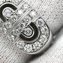 ブルガリ BVLGARI パレンテシ ダイヤ ホワイトゴールド K18WG ダイヤモンド リング 指輪 18K 750WG 18金 10号