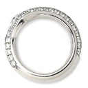 ブシュロン BOUCHERON スネーク ダイヤモンド ホワイトゴールド K18WG ダイヤモンド #52 リング 指輪 Au750 18K ヘビ 蛇モチーフ セミエタニティ 12号