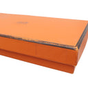 エルメス HERMES ベアンスフレ ローズシェヘラザード アリゲーター 長財布 シルバー金具 紫 二つ折り H金具 クロコ 艶あり
