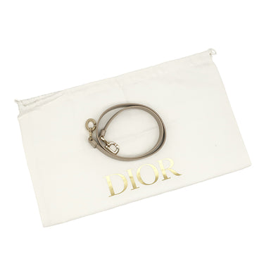 クリスチャン・ディオール Christian Dior トゥジュール パウダーベージュ カーフ 2WAYバッグ ゴールド金具 ハンドバッグ ショルダー マクロカナージュ