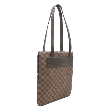 ルイヴィトン LOUIS VUITTON クリフトン N51149 ダミエエベヌ ダミエキャンバス トートバッグ ゴールド金具 トート ポーチ付き