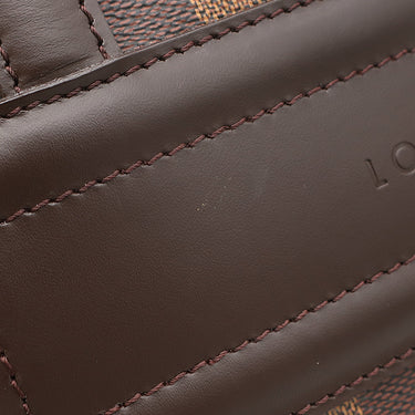 ルイヴィトン LOUIS VUITTON クリフトン N51149 ダミエエベヌ ダミエキャンバス トートバッグ ゴールド金具 トート ポーチ付き