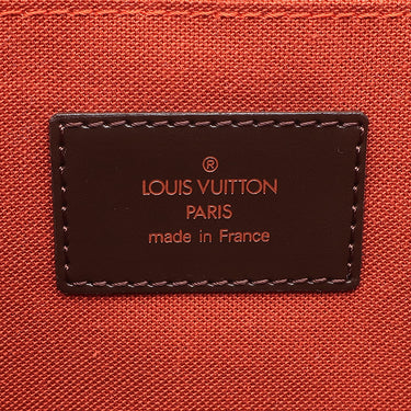 ルイヴィトン LOUIS VUITTON クリフトン N51149 ダミエエベヌ ダミエキャンバス トートバッグ ゴールド金具 トート ポーチ付き