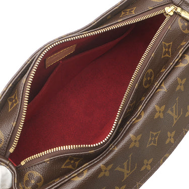ルイヴィトン LOUIS VUITTON ヴィバシテ MM M51164 モノグラム モノグラムキャンバス ショルダーバッグ ゴールド金具 茶 肩掛け