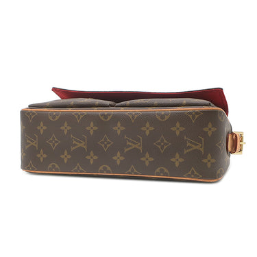 ルイヴィトン LOUIS VUITTON ヴィバシテ MM M51164 モノグラム モノグラムキャンバス ショルダーバッグ ゴールド金具 茶 肩掛け