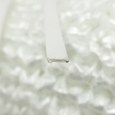 バレンシアガ BALENCIAGA ル カゴール パニエ スモール 786187 ホワイト ナイロン レザー 2WAYバッグ シルバー金具 トート ショルダー バスケット織り