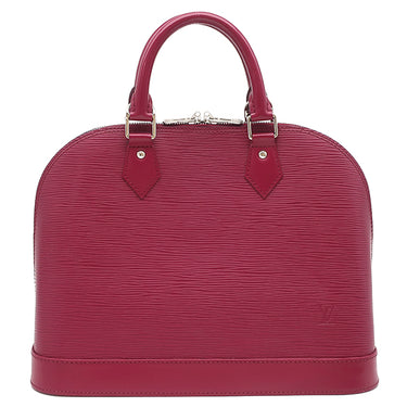 ルイヴィトン LOUIS VUITTON アルマ PM M40490 フューシャ エピレザー ハンドバッグ シルバー金具 鍵・パドロック欠品