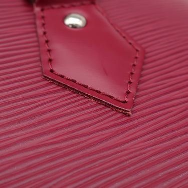 ルイヴィトン LOUIS VUITTON アルマ PM M40490 フューシャ エピレザー ハンドバッグ シルバー金具 鍵・パドロック欠品